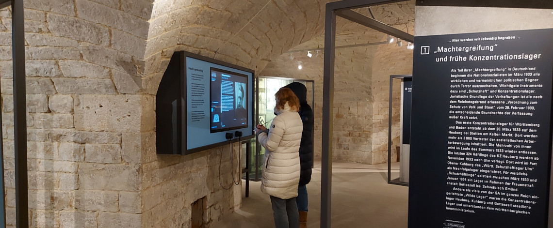 Neues Digitalexponat der Dauerausstellung - Virtuelle Lagerdarstellung