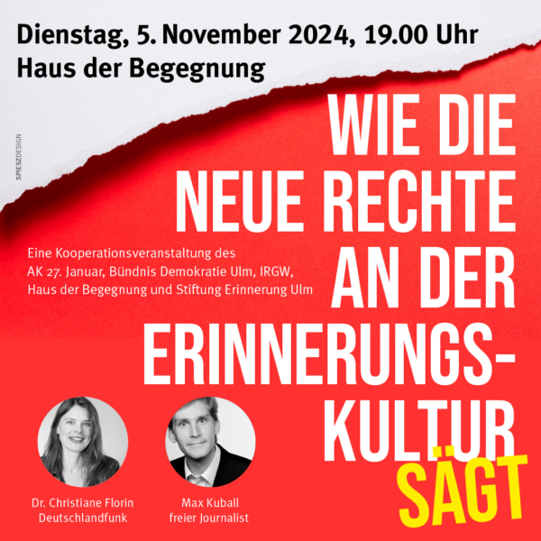 Wie die neue Rechte an der Erinnerungskultur sägt