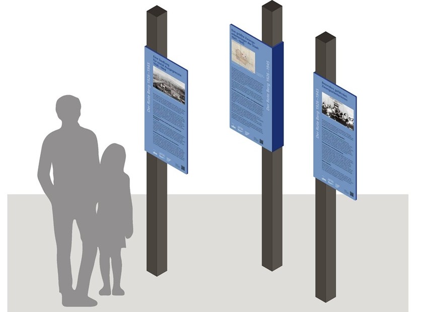 Stelen am Roten Berg