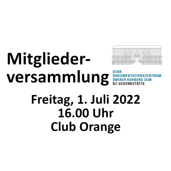 Jahreshauptversammlung des DZOK e.V.