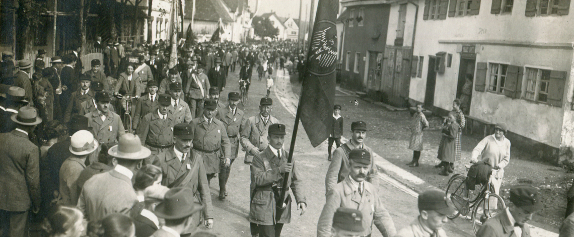 Sonderausstellung „Für Freiheit und Republik! Das Reichsbanner Schwarz-Rot-Gold im Kampf für die Demokratie 1924-1933“ mit Rahmenprogramm